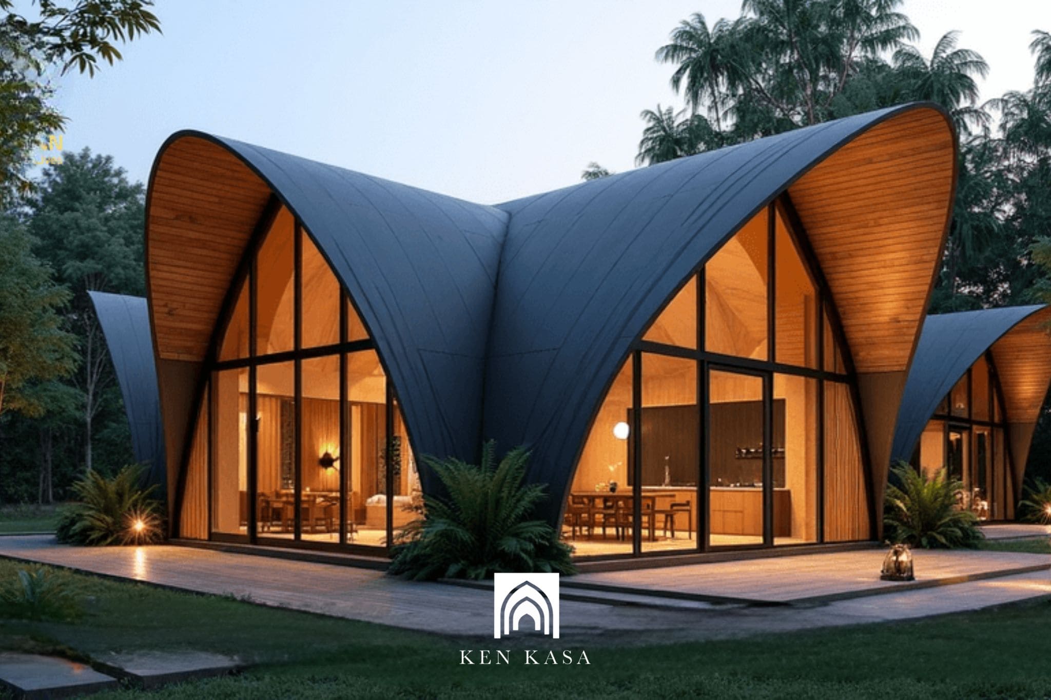 Mẫu thiết kế bungalow c&aacute;nh buồm